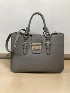 値下げ!miumiu ショルダー付きトートバッグ