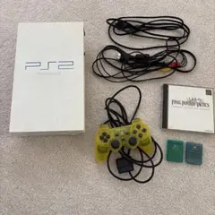 PlayStation 2 本体 ホワイト コントローラー　ソフト付き