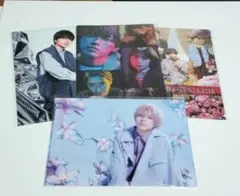 キンプリ★永瀬廉★クリアファイル4枚セット★King&Prince