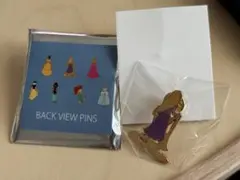 ディズニーザマーケット　プリンセス　塔の上のラプンツェル　バックビューピンズ