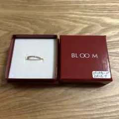 新品未使用　ブルームBLOOM ピンクウェーブエタニティリング7号ピンキーリング
