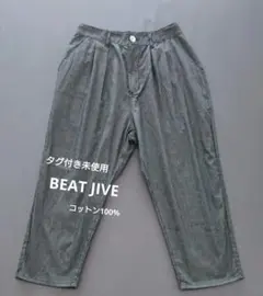 【ビートジャイブ/BEAT JIVE】テーパードパンツ ブラック L★