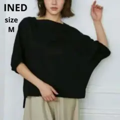 INED イネド ❬接触冷感❭ドルマンスリーブ ギャザー カットソー