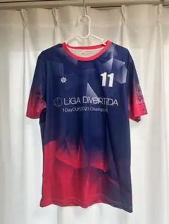 【美品/大会優勝賞品】LiGA Divertida サッカーシャツ 11番