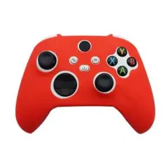 (G36)Xbox Series S レッド　コントローラーカバー