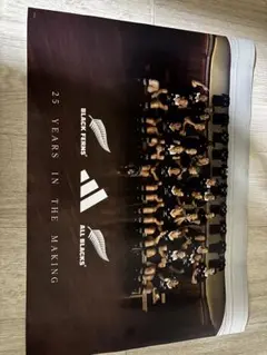アディダス × ALL BLACKS 25周年記念ポスター