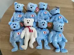 【美品】ビーニーベイビー　ty ニッポン、カナダ　8点おまとめ