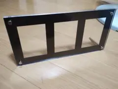 カード収納用アクリルフレーム 3スロット　ディスプレイ用
