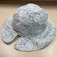 パンパンチュチュ　シナモンロール花柄広ツバハット