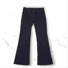 LEVI'S LADY STYLE デニムジーンズ パンツ ブラック 30 Ｌ