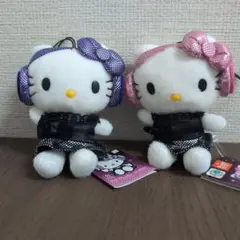 ハローキティ DJ キラキラマスコット　2体セット