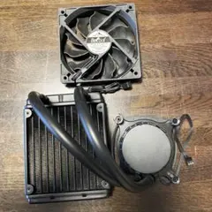 Asetek 550LC 簡易水冷120mmラジエーター　ファン