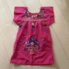 古着　kids メキシカンワンピース