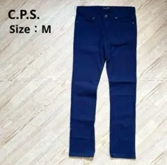 【C.P.S. 】メンズ　パンツ　デニム　ネイビー　シンプル　無地