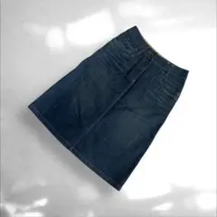 S-227 LAURAASHLEY ローラアシュレイ デニム タイトスカート 7