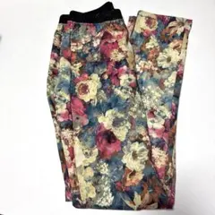 AQUA MARINE 花柄レギンス 未使用