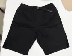 MANASTASH 黒 ショートパンツ ベルト付 Lサイズ