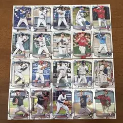 2025 topps bowman MLB 20枚セット