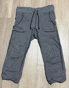 ripvanwinkle スウェットパンツ グレー サイズM 七分丈