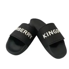 BURBERRY KINGDOM バーバリー サンダル BURBERRY - バーバリー BURBERRY ロゴ KINGDOM バイカラー