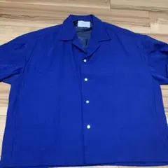 ステュディオス 青シャツ