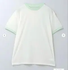 6（ROKU）/コットンナイロン ボーダー リンガーTシャツ 6(ROKU)＞コットンナイロン ボーダー リンガーTシャツ
