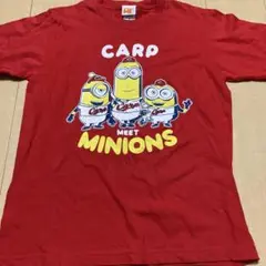 CARP MEET MINIONS Tシャツ Sサイズ 赤