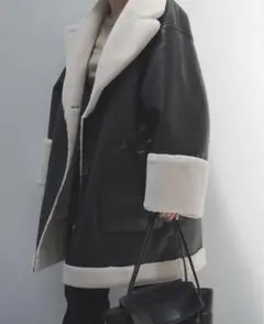 etretokyoフェイクムートンリバーシブルジャケット