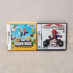 ★ニンテンドーDSソフト ニュースーパーマリオブラザーズ & マリオカートDS