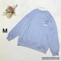シーイン SHEIN 【M】 トレーナー ビッグロゴ 速乾性 春夏 ひんやり素材
