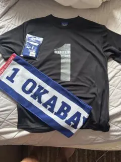 美品　中日ドラゴンズ　岡林　Tシャツ&マフラータオル＆リストバンド