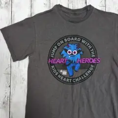 アメリカ古着　キッズハートチャレンジ　キャラクター　プリント　Tシャツ US古着
