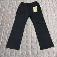 無印良品　ブラック チノスリムパンツ 100cm