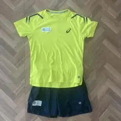 アシックス 東京マラソン 2018 ランニングウェア上下セット