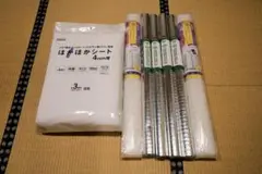 ナフコ ほかほかシート 4mm厚 ３畳用　（＋その他の断熱グッズ）