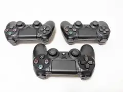 PS4 ワイヤレスコントローラー DUALSHOCK4 純正品3個セット