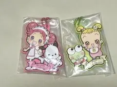 おジャ魔女どれみ サンリオ ラバーマスコット 2点 ガチャガチャ