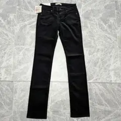 新品★未使用ユニクロ★コーデュロイパンツ　ブラック　タイト　56cm