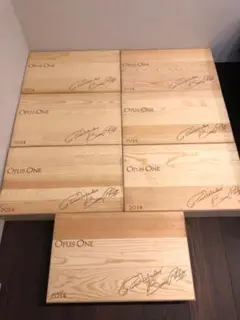 【OPUS ONE】ワイン木箱（空箱）6本用　※価格は4箱分