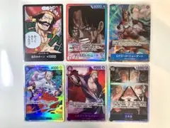 ワンピース　6枚セット（受け継がれる意志）