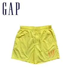 【美品】GAP ギャップ 00s ナイロン ショーツ ショートパンツ イエロー