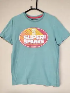 Superdry ヴィンテージTシャツ Mサイズ ライトグリーン