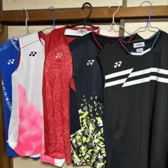 YONEX ノースリーブバドミントンウェア 5点セット