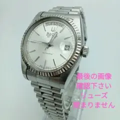ギ*リ様 稼働品　BULOVA ACCUQUARTZ デイデイト アナログ 純正 2025年最新】ブローバ+デイデイトの人気アイテム - メルカリ