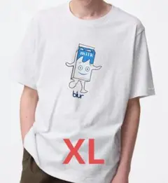 GU blur ミルクパックキャラクター Tシャツ Mサイズ