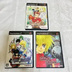 PS2ソフト テイルズオブデスティニー　デスティニー2 シンフォニア　3本セット