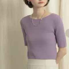 アーバンリサーチ　半袖ニット