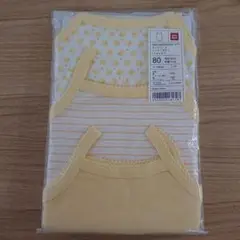 UNIQLO ベビー肌着 80サイズ 3枚セット