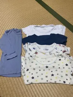 ベビー肌着 シャツ肌着 95サイズ 4枚セット