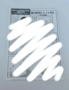 中原くんと宮田部長 1巻2巻連動購入特典 アニメイト限定 4pリーフレット
